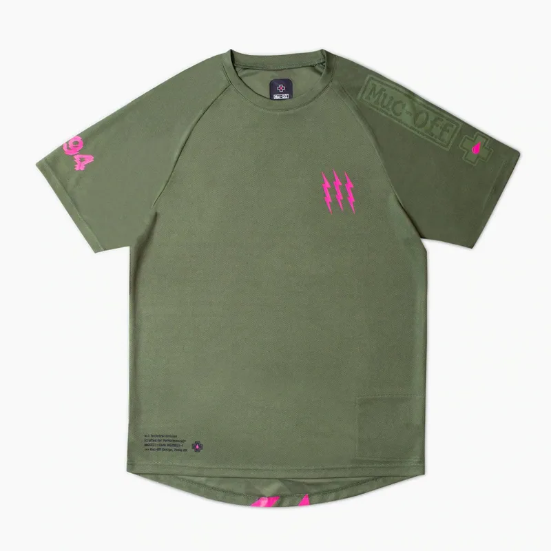 Short Sleeve Riders Jersey - Green-2